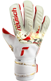 Reusch Attrakt Gold X GluePrint 5370975 1011 weiss rot gold front